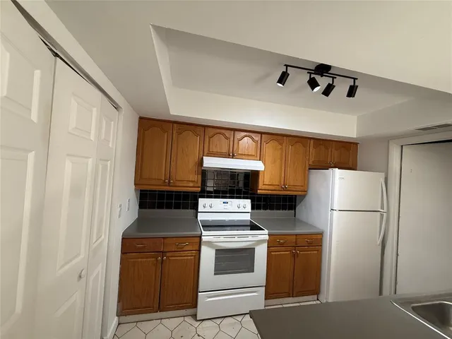 a close view of kitchen sink