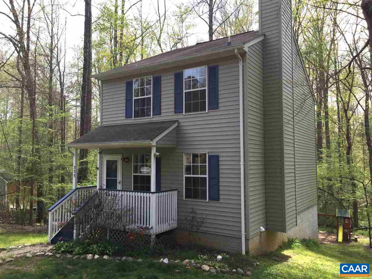 335 Larkspur Road Ruckersville, VA 22968 - Photo 23 of 31 a view of house with a yard
