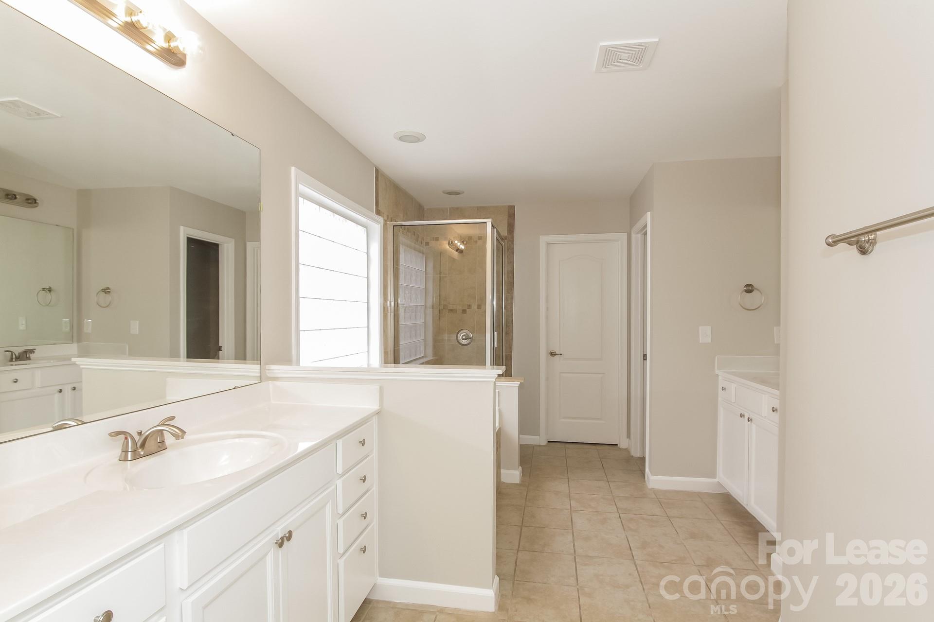11004 Greenhead View Road Charlotte, NC 28262 - Photo 11 of 17 a spacious bathroom with a double vanity sink mirror and double