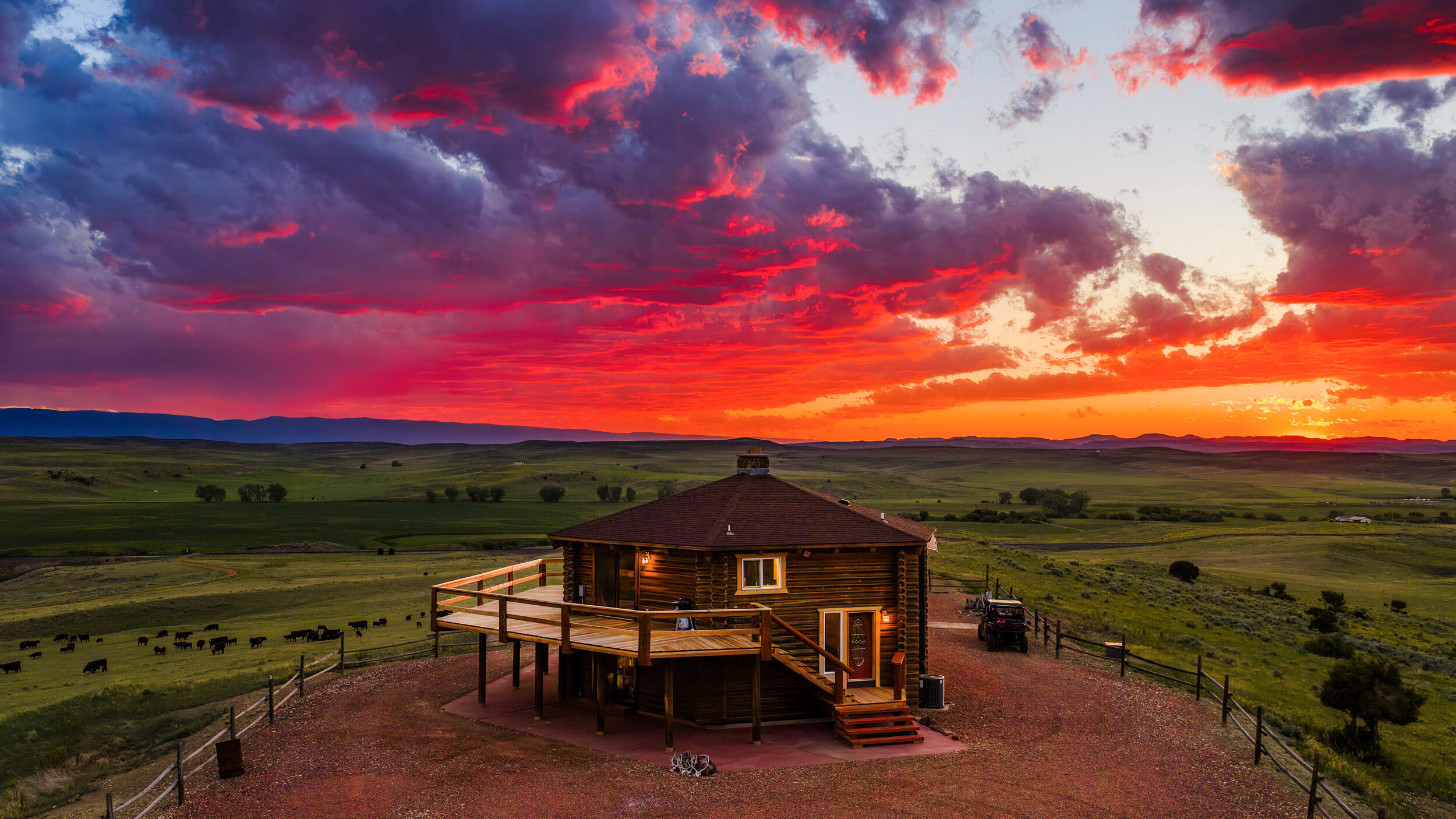 593 Lower Prairie Dog Road Sheridan, WY 82801 - Photo 115 of 182 593 lpd sunset 45