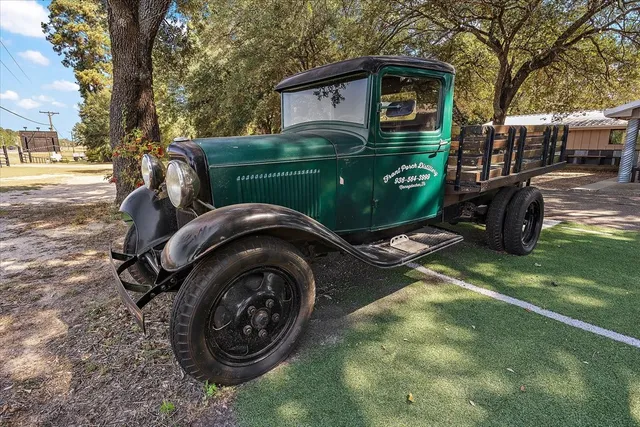 a view of a building with sitting area