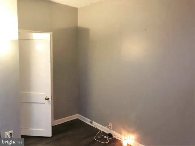 a room with a door