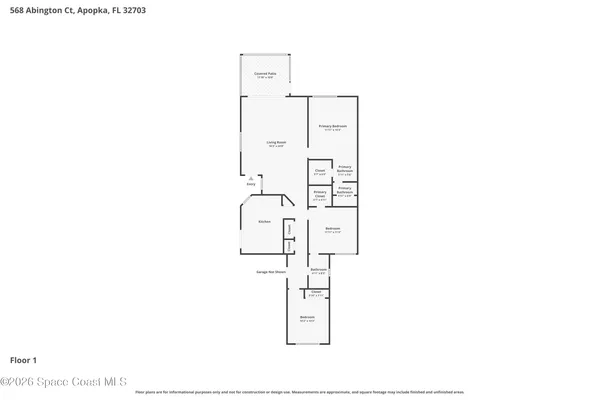 $318,000 | 568 Abington Court, Apopka, FL 32703