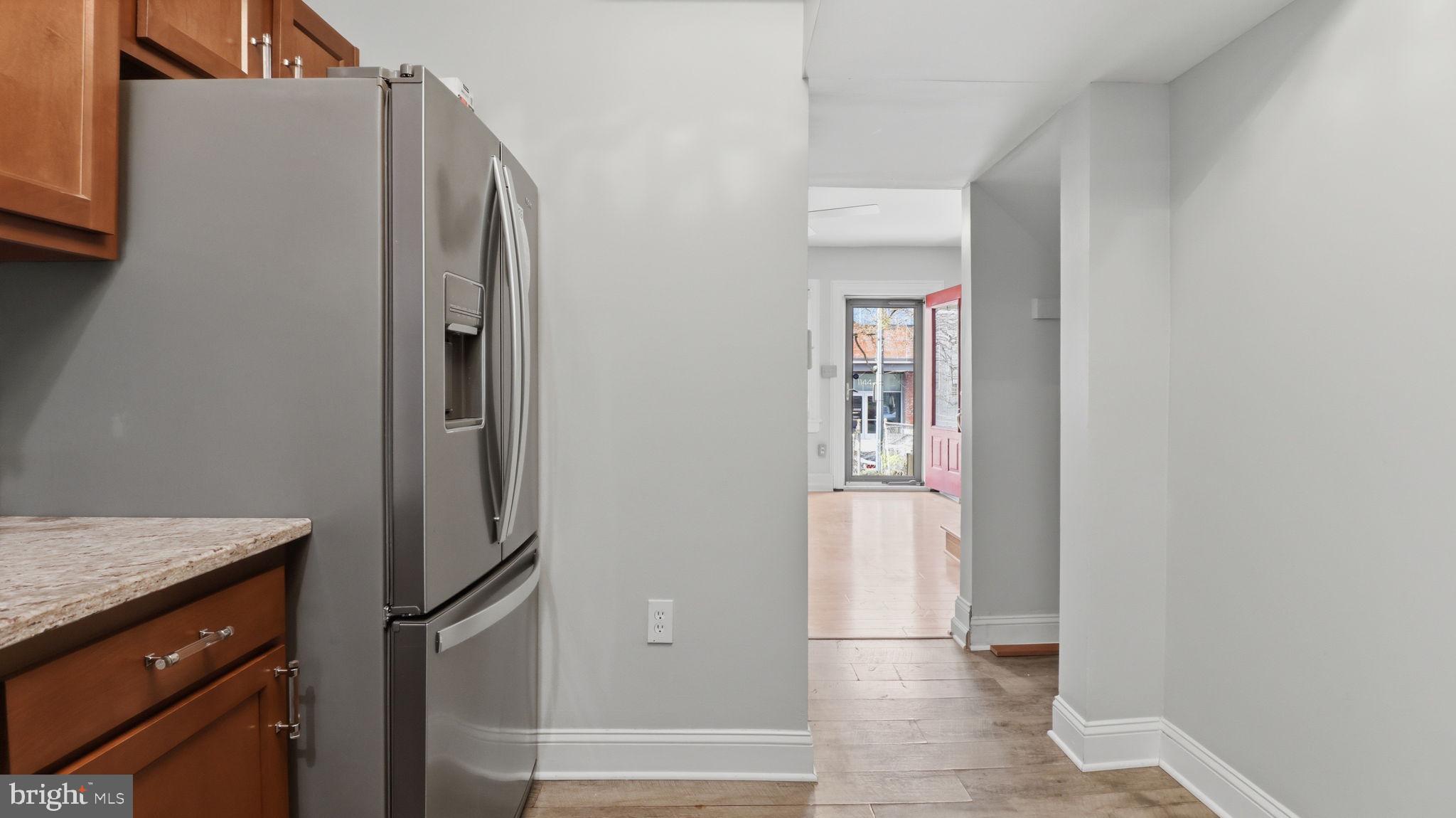 1153 3rd Street Northeast Washington, DC 20002 - Photo 15 of 38 Side Refrigerator View