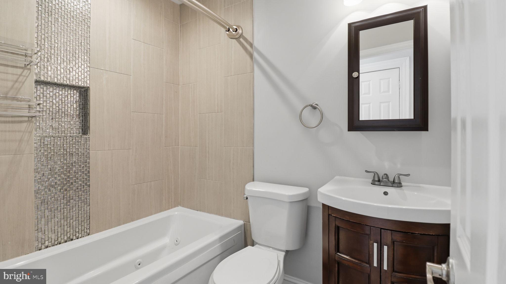 1153 3rd Street Northeast Washington, DC 20002 - Photo 18 of 38 Upstairs Main Bathroom