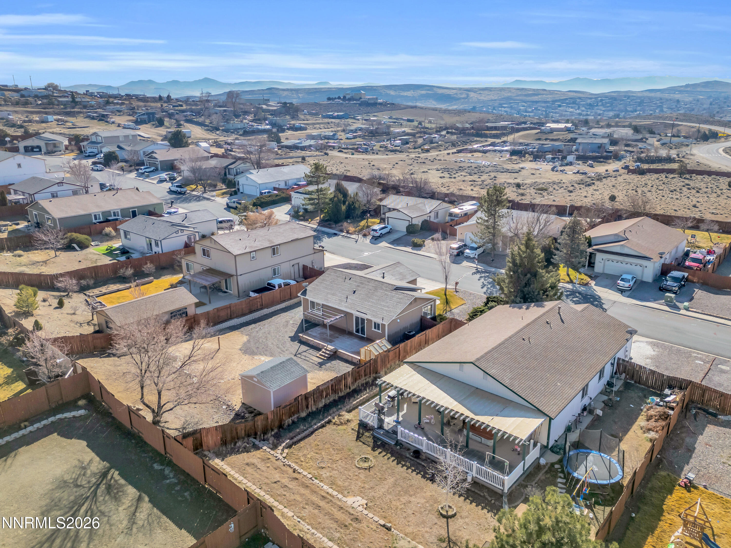 7295 Raphael Drive Sun Valley, NV 89433 - Photo 11 of 44 an aerial view of a residential houses with outdoor space