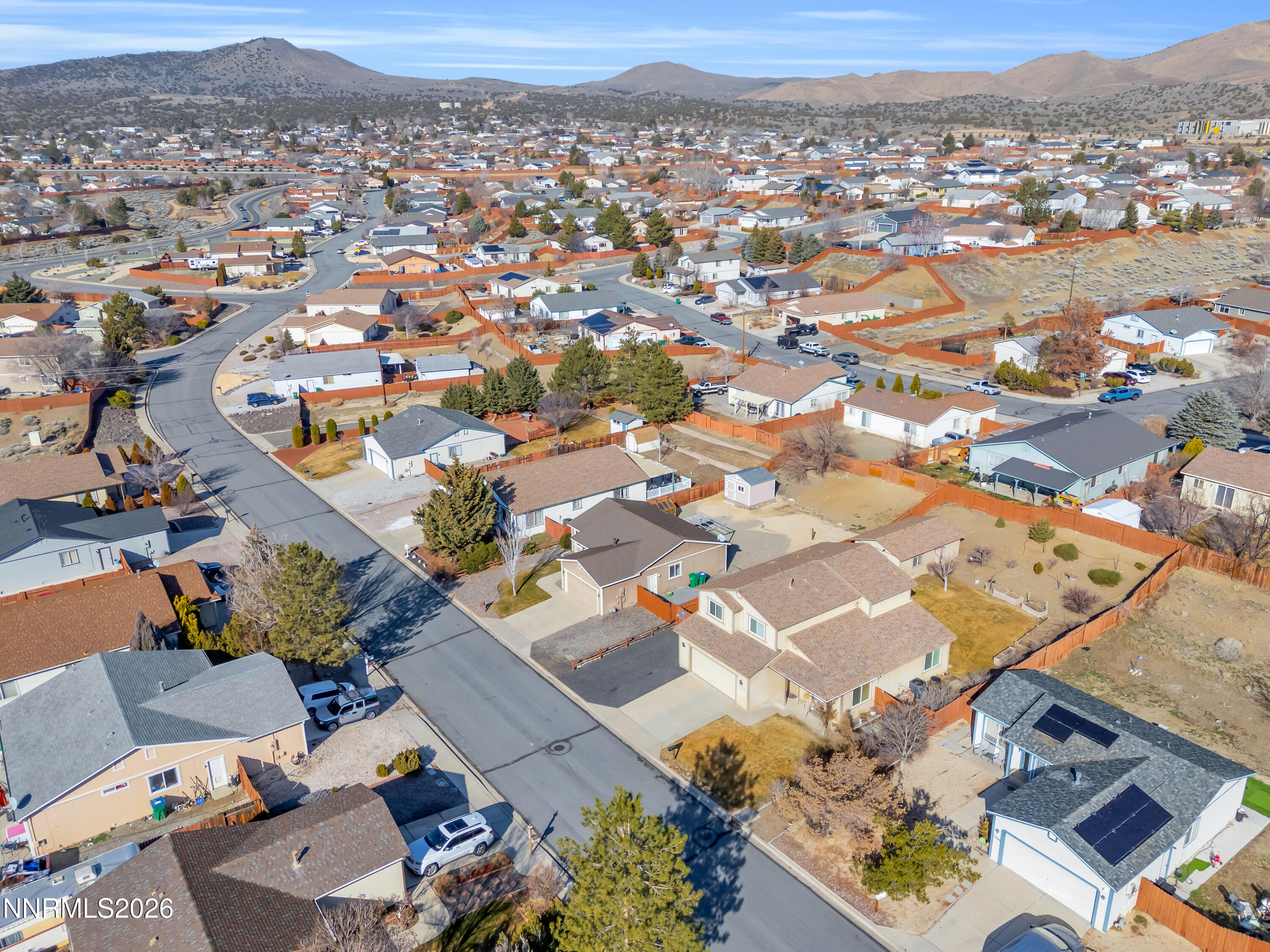 7295 Raphael Drive Sun Valley, NV 89433 - Photo 5 of 44 an aerial view of residential houses with outdoor space