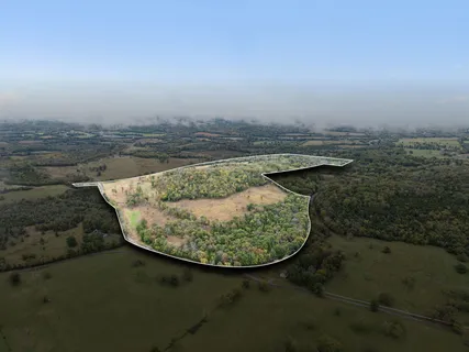 view of roof with small space