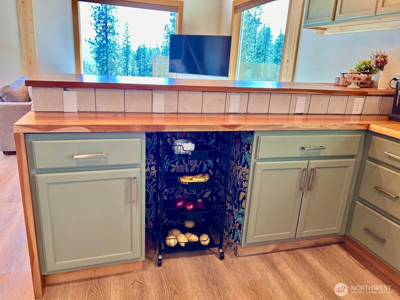 3705 Hope Way Kettle Falls, WA 99141 - Photo 16 of 37 a view of a door and wooden floor