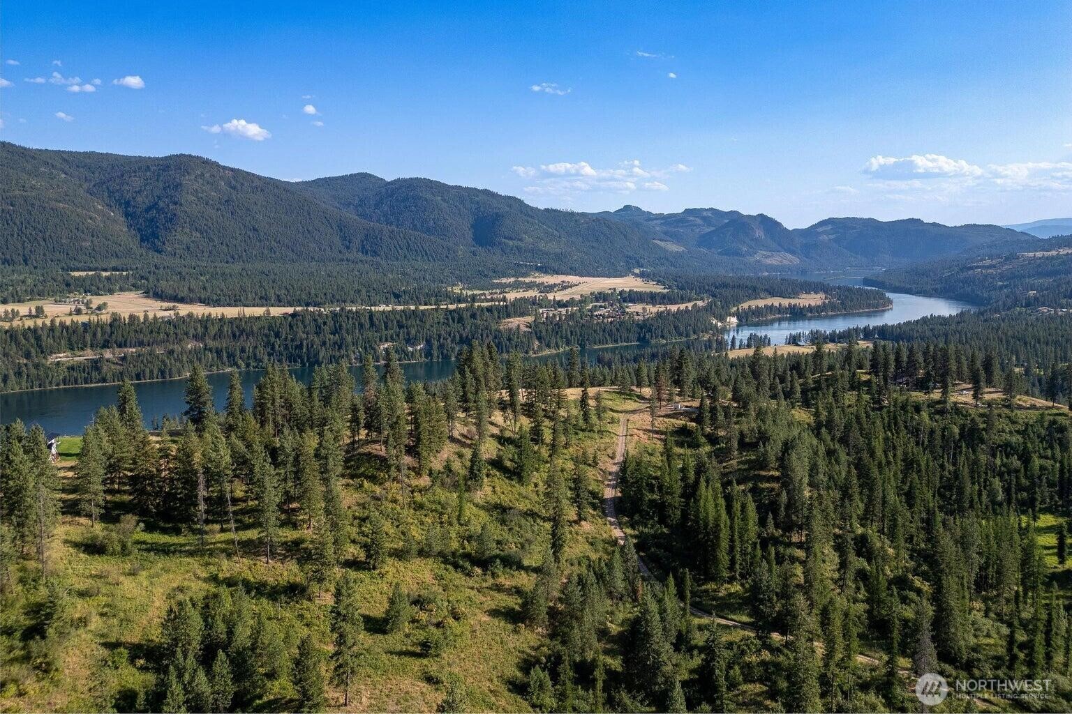 3705 Hope Way Kettle Falls, WA 99141 - Photo 9 of 37 a view of a lake with a mountain