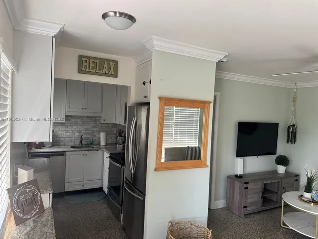 a view of a house with a patio