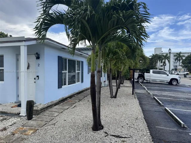 a view of a house with a patio