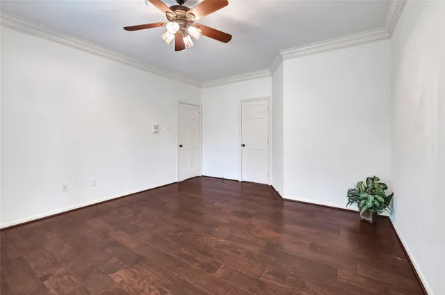 wooden floor in an empty room