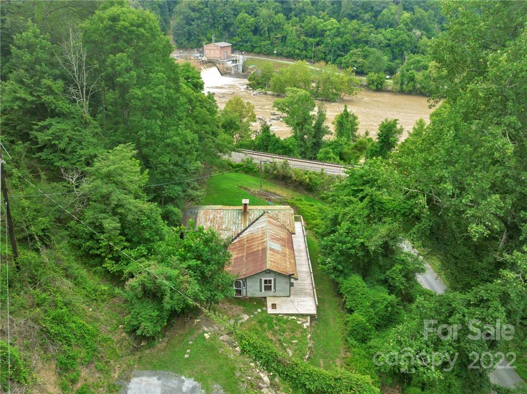 2731 Redmon Road Marshall, NC 28753 - Photo 38 of 43 an aerial view of a house with yard swimming pool and outdoor seating