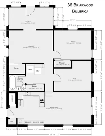 $435,000 | 36 Briarwood Avenue, Billerica, MA 01821