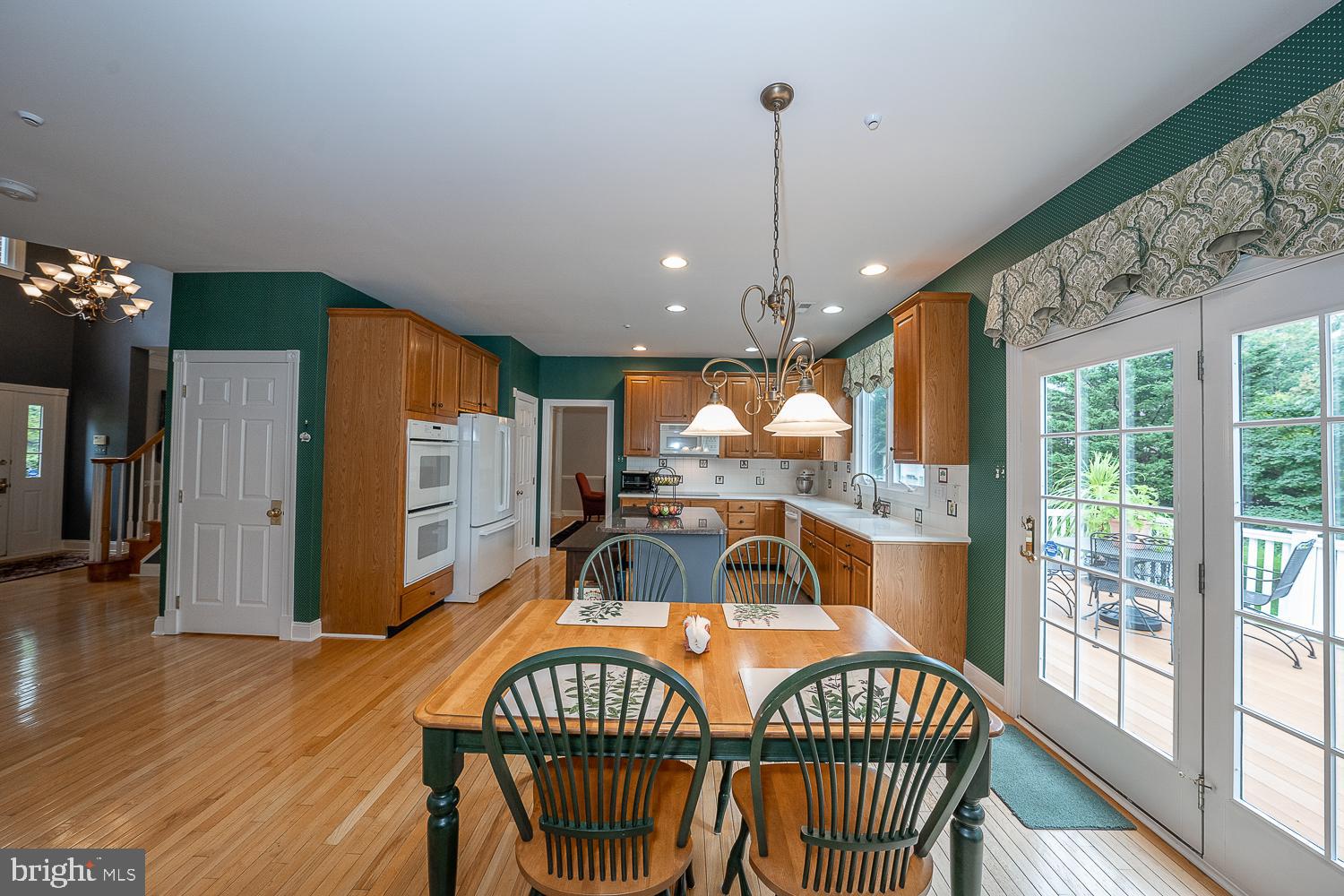 3 Old Forest Road Newtown Square, PA 19073 - Photo 14 of 37 Large EI kitchen w/ French doors to deck