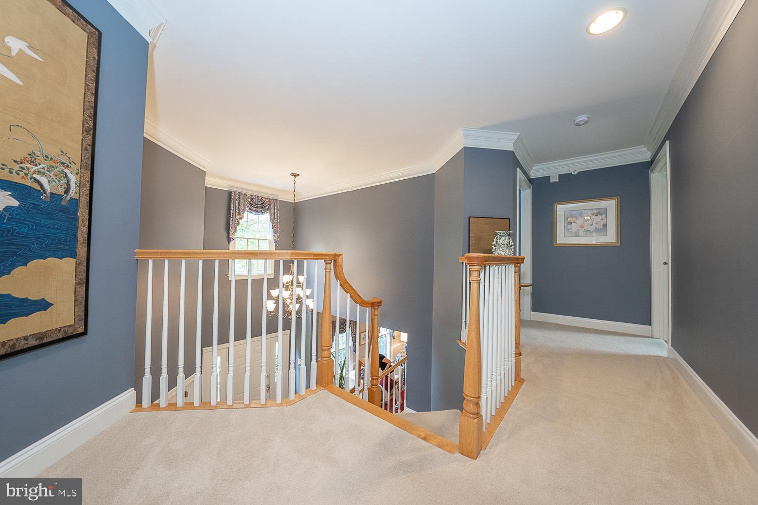 3 Old Forest Road Newtown Square, PA 19073 - Photo 30 of 37 Second level landing - newer carpeting