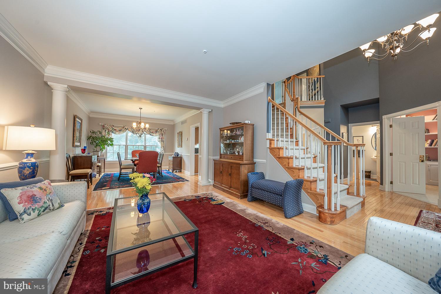 3 Old Forest Road Newtown Square, PA 19073 - Photo 6 of 37 Spacious first floor - LR, DR & foyer