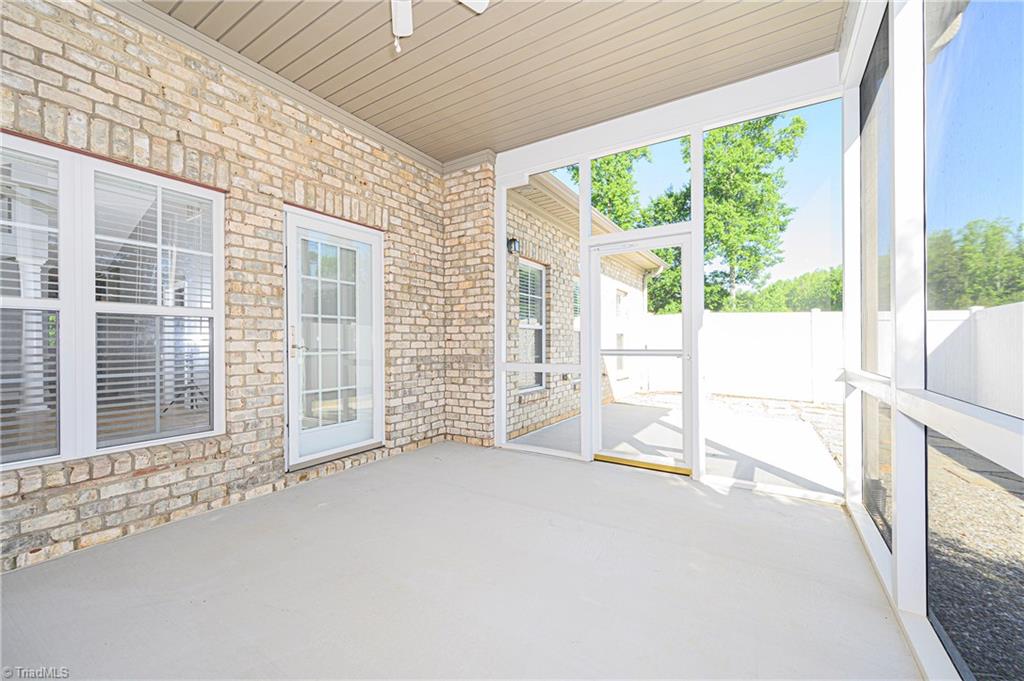 1489 Downington Road Clemmons, NC 27012 - Photo 4 of 25 This screened porch is perfect for relaxing with your favorite beverage any time of the day.