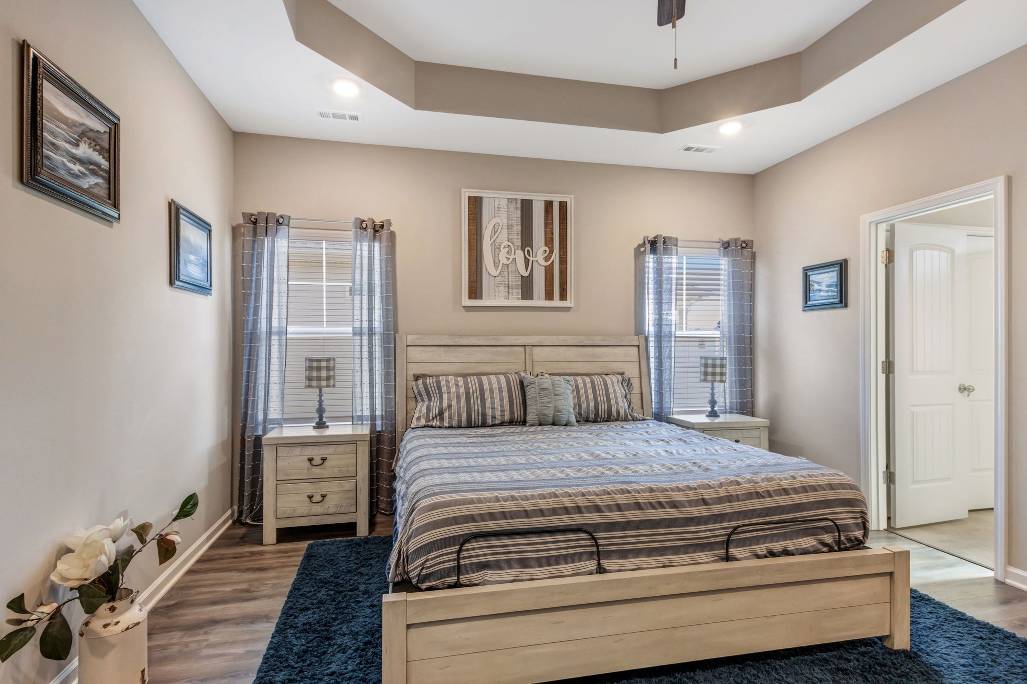 369 Ruby Cate Way Murfreesboro, TN 37128 - Photo 19 of 35 a bedroom with a bed next to a window