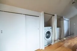 a view of a city with ocean