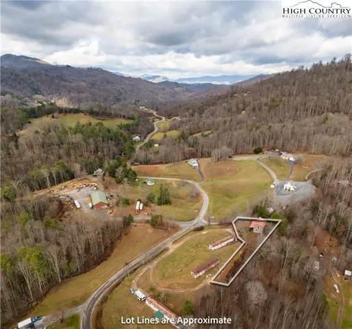 a view of a swimming pool with a yard