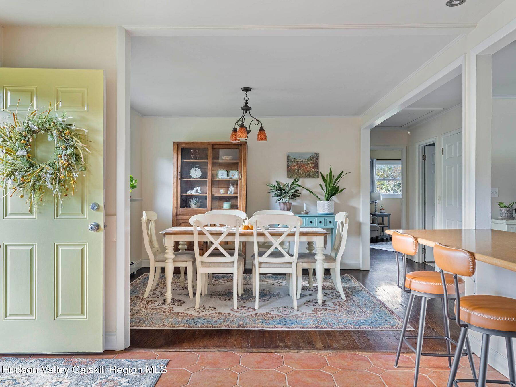 29 Hapeman Hill Road Red Hook, NY 12571 - Photo 28 of 63 a view of a dining room with furniture window and wooden floor