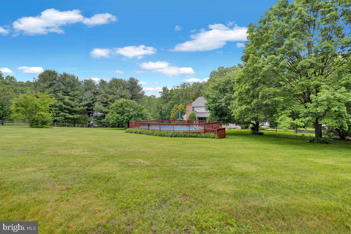 198 Bard Road Pottstown, PA 19465 - Photo 50 of 64 Fenced back yard with view of pool