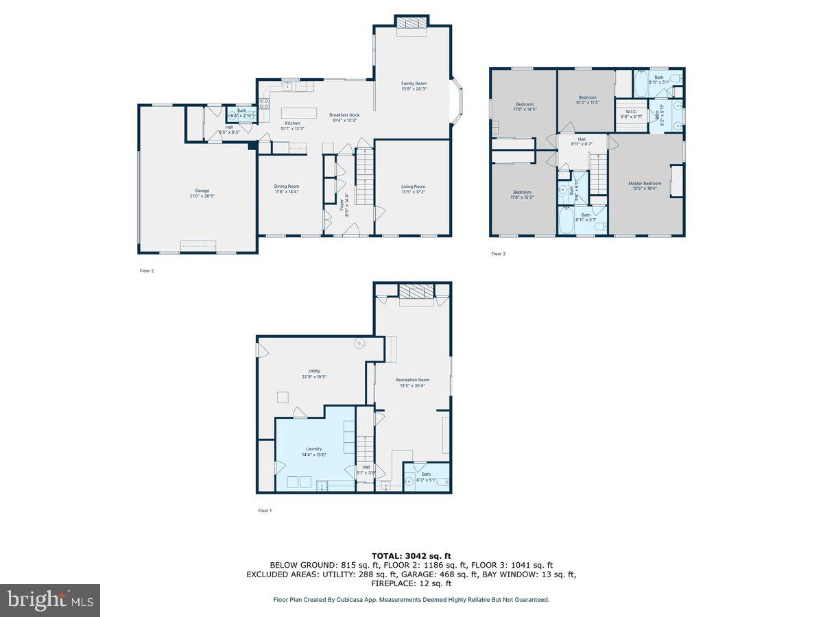 198 Bard Road Pottstown, PA 19465 - Photo 61 of 64 Floor plans main level, second level, and basement
