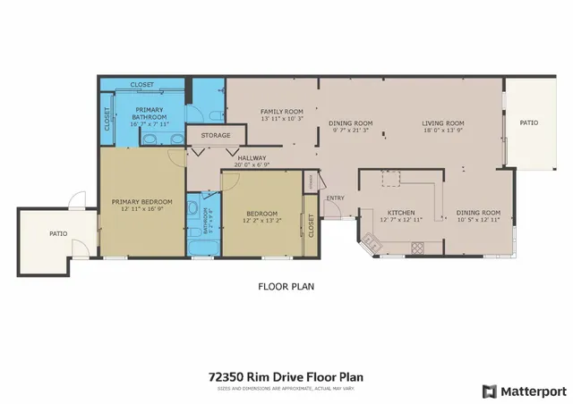 $3,500 | 72350 Rim Drive, Palm Desert, CA 92260