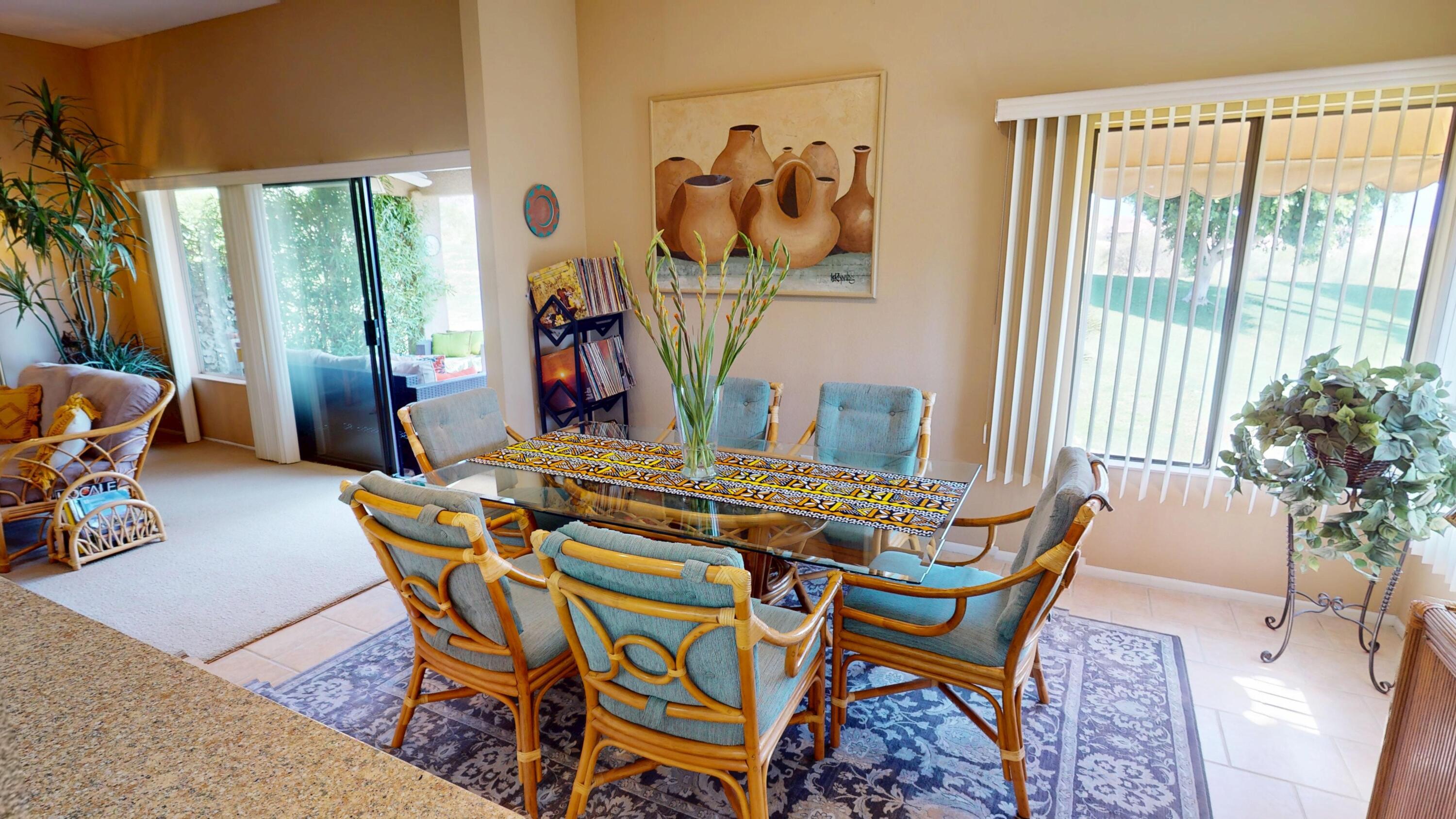 72350 Rim Drive Palm Desert, CA 92260 - Photo 8 of 30 a dining room with furniture and window