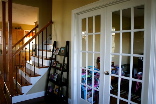 69 Carpenter Road Monson, MA 01057 - Photo 7 of 16 a view of an entryway with wooden floor and door