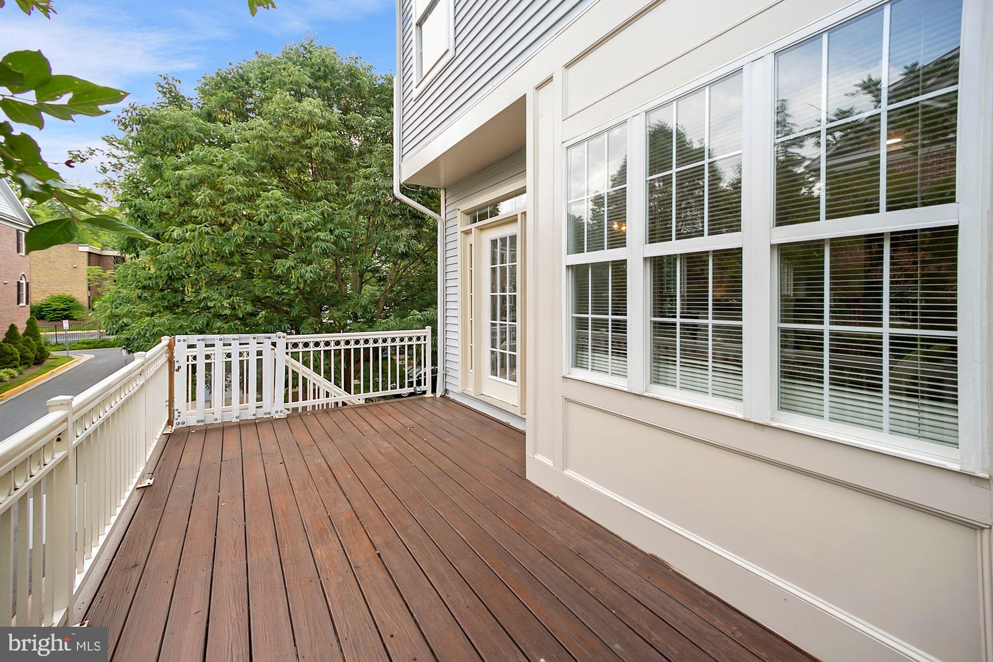 2123 Clark Place Silver Spring, MD 20910 - Photo 33 of 36 Rear Deck off Main Level