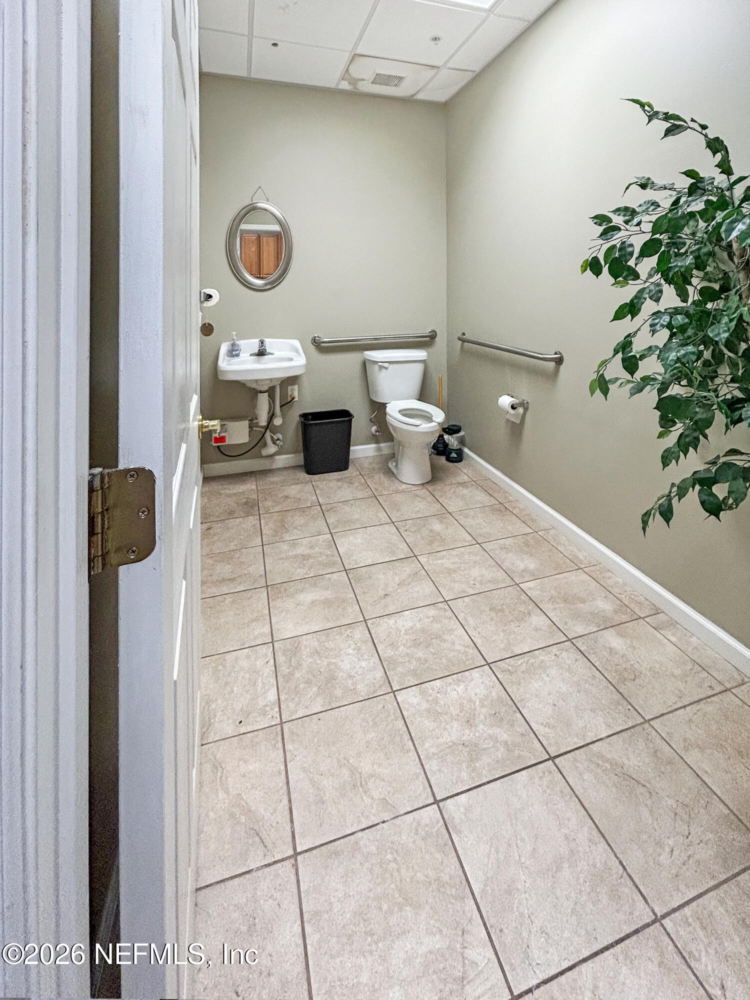 1635 Farm Way, Unit 402 Middleburg, FL 32068 - Photo 10 of 20 a bathroom with a sink a toilet and potted plant