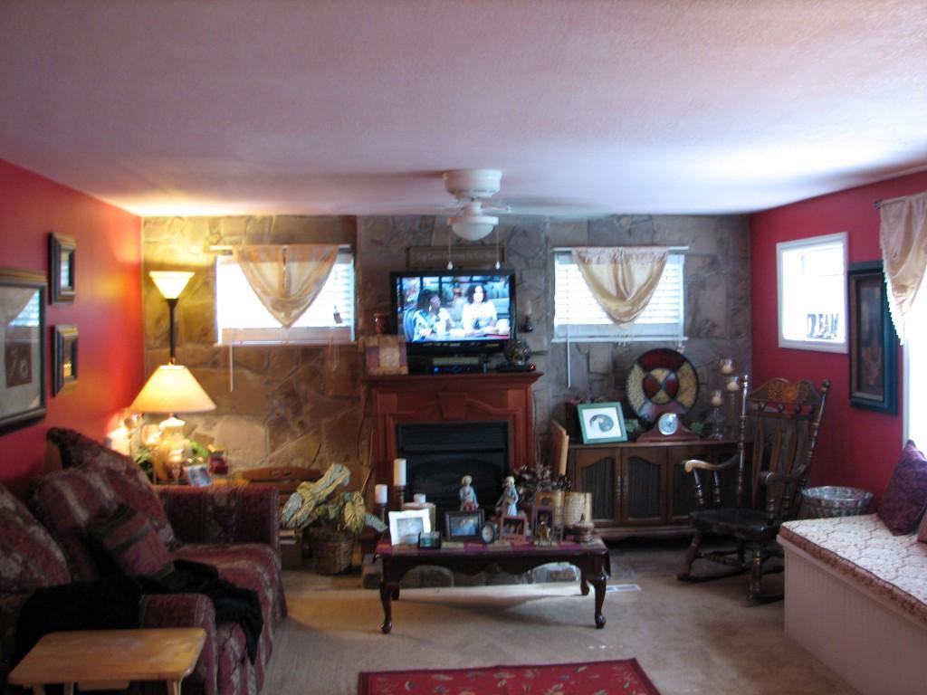 299 Randall Fugate Road Spring City, TN 37381 - Photo 2 of 13 living room w-fireplace (Medium)