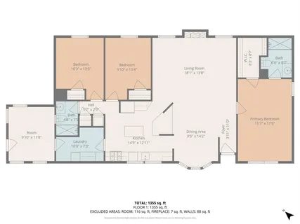 a picture of a room with a large window