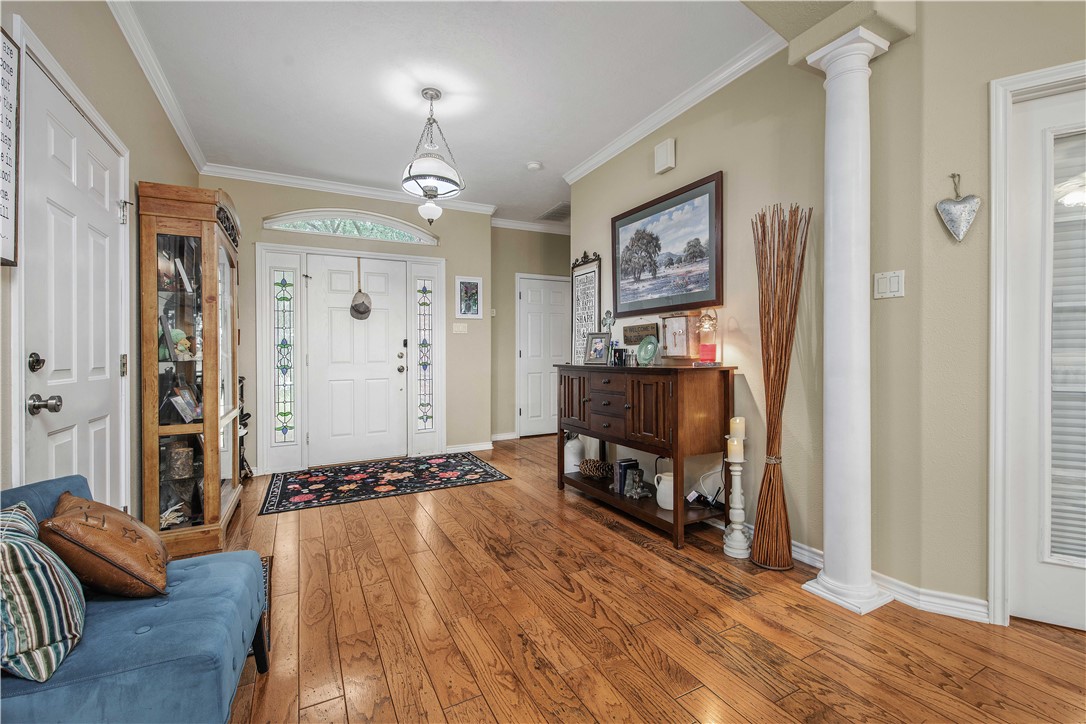 7 Hickory Ridge Lane Hilltop Lakes, TX 77871 - Photo 6 of 37 a view of a livingroom with workspace and a window