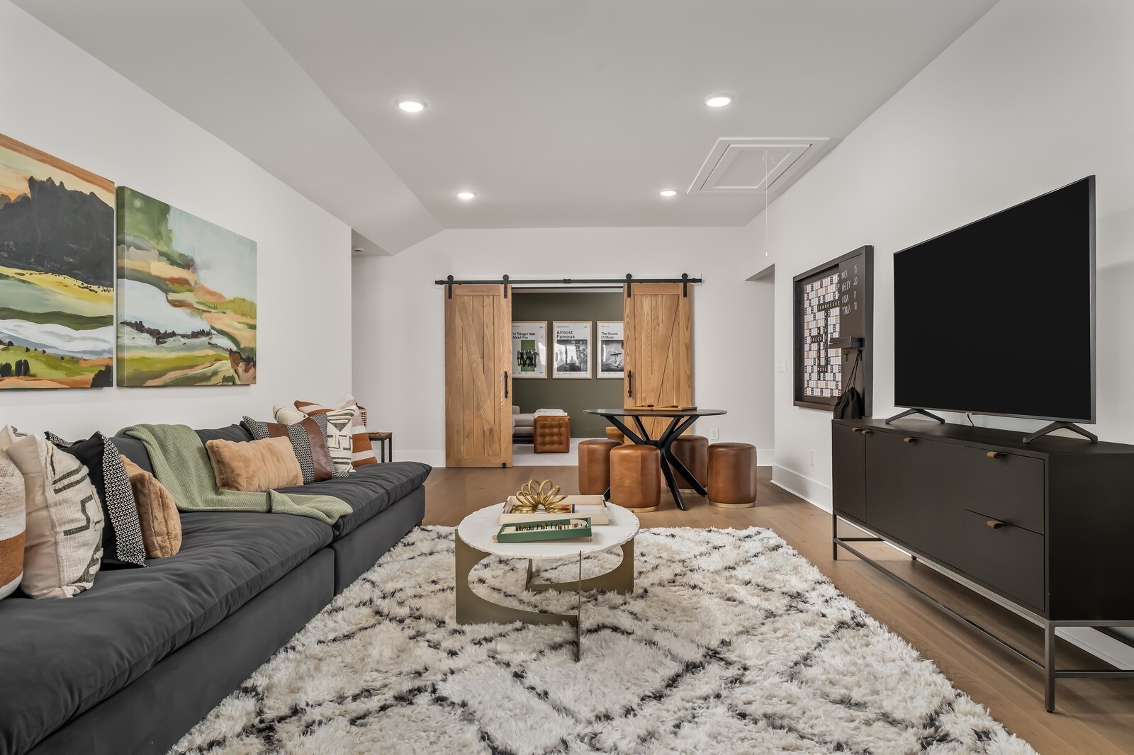 7280 Ruzek Court Fairview, TN 37062 - Photo 65 of 90 a living room with furniture and a flat screen tv