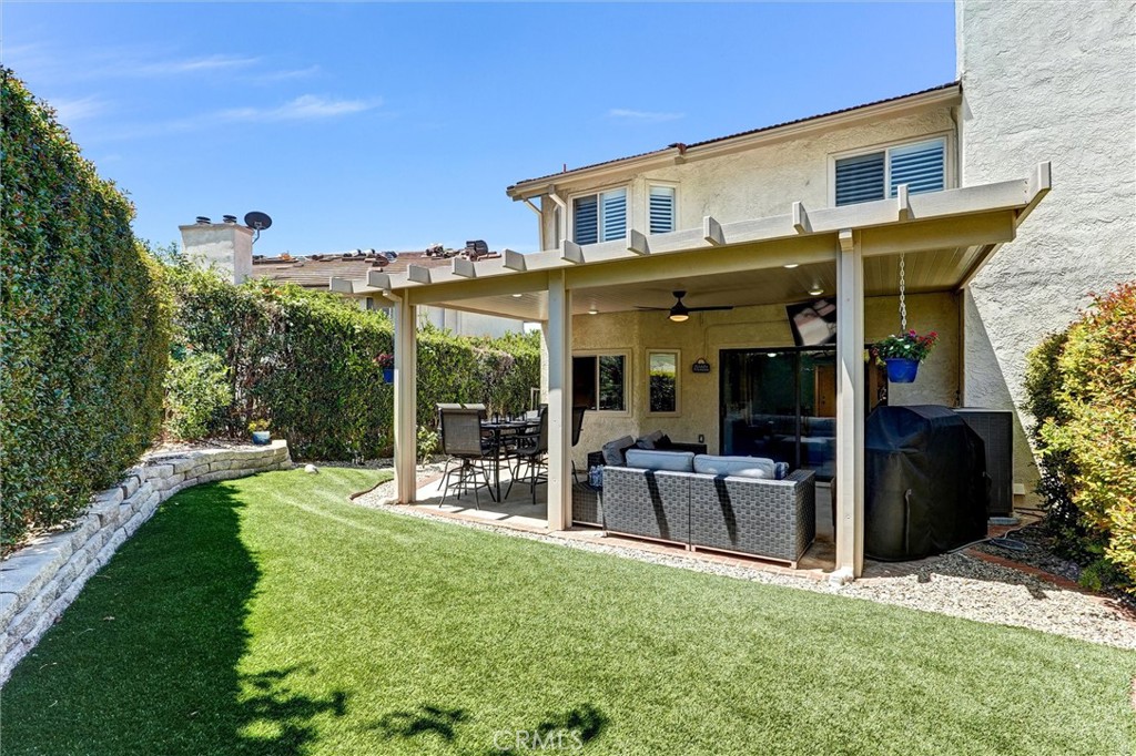 19605 Shadow Springs Way Porter Ranch, CA 91326 - Photo 24 of 33 Backyard view.