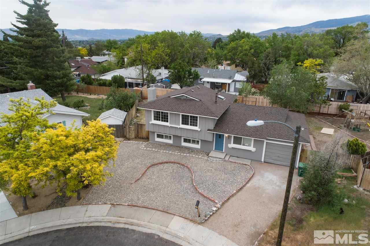 600 Akard Circle Reno, NV 89503 - Photo 3 of 25 an aerial view of a house with a garden
