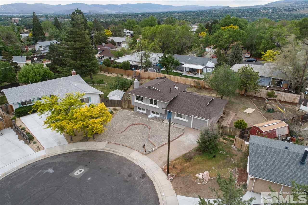600 Akard Circle Reno, NV 89503 - Photo 5 of 25 an aerial view of a house with a garden