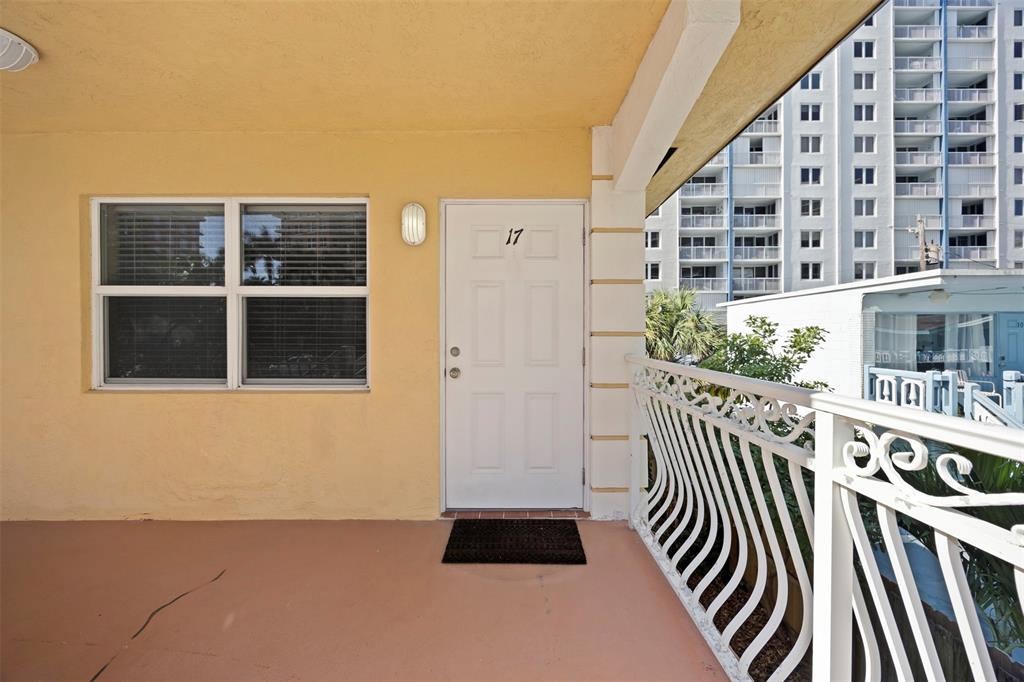 2131 North Ocean Boulevard, Unit 17 Fort Lauderdale, FL 33305 - Photo 19 of 27 a view of a balcony