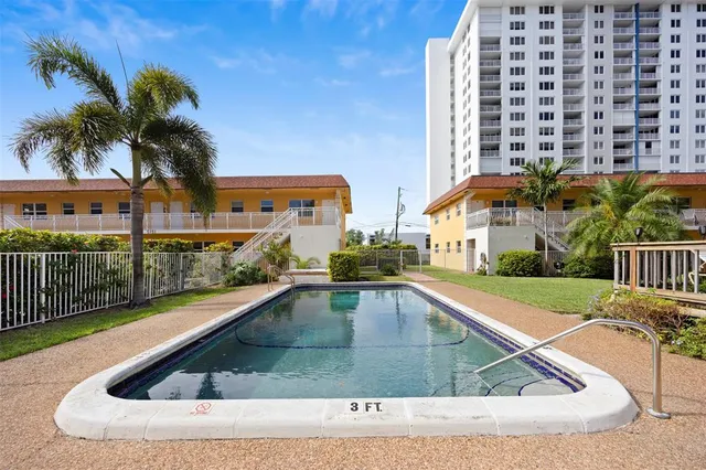 a view of outdoor space yard swimming pool and patio