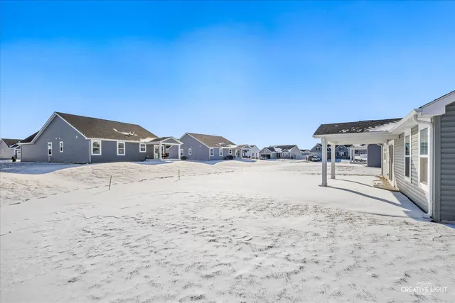 a view of house with ocean view