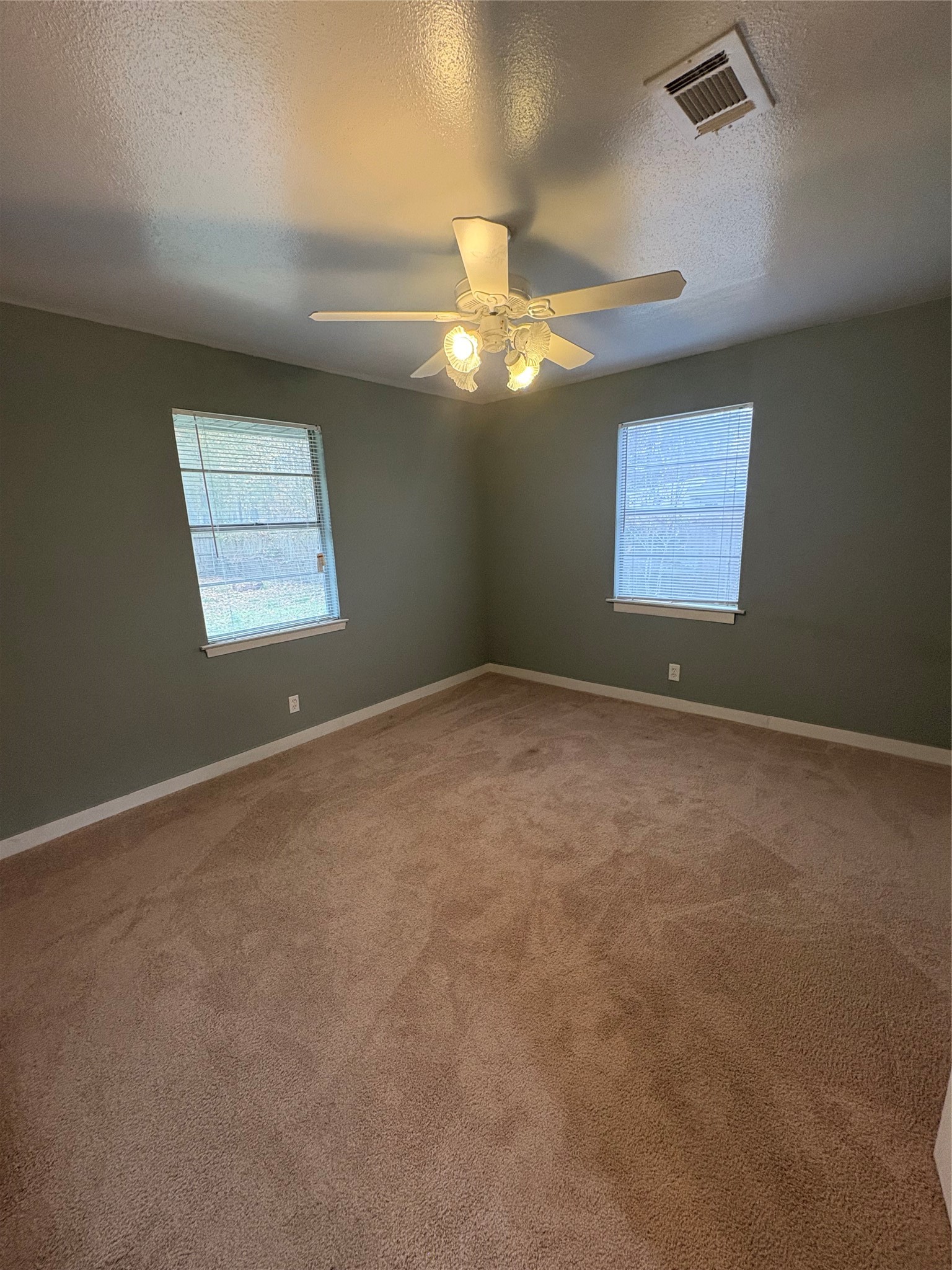 1301 Magnolia Point Drive Huffman, TX 77336 - Photo 12 of 12 an empty room with windows and fan