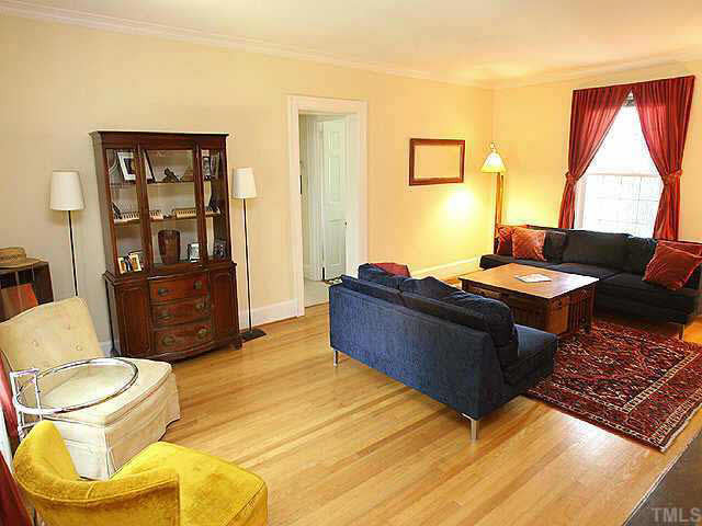103 Montgomery Street Raleigh, NC 27607 - Photo 3 of 10 Living room leads to downstairs bedroom, office/study and full bath. Other