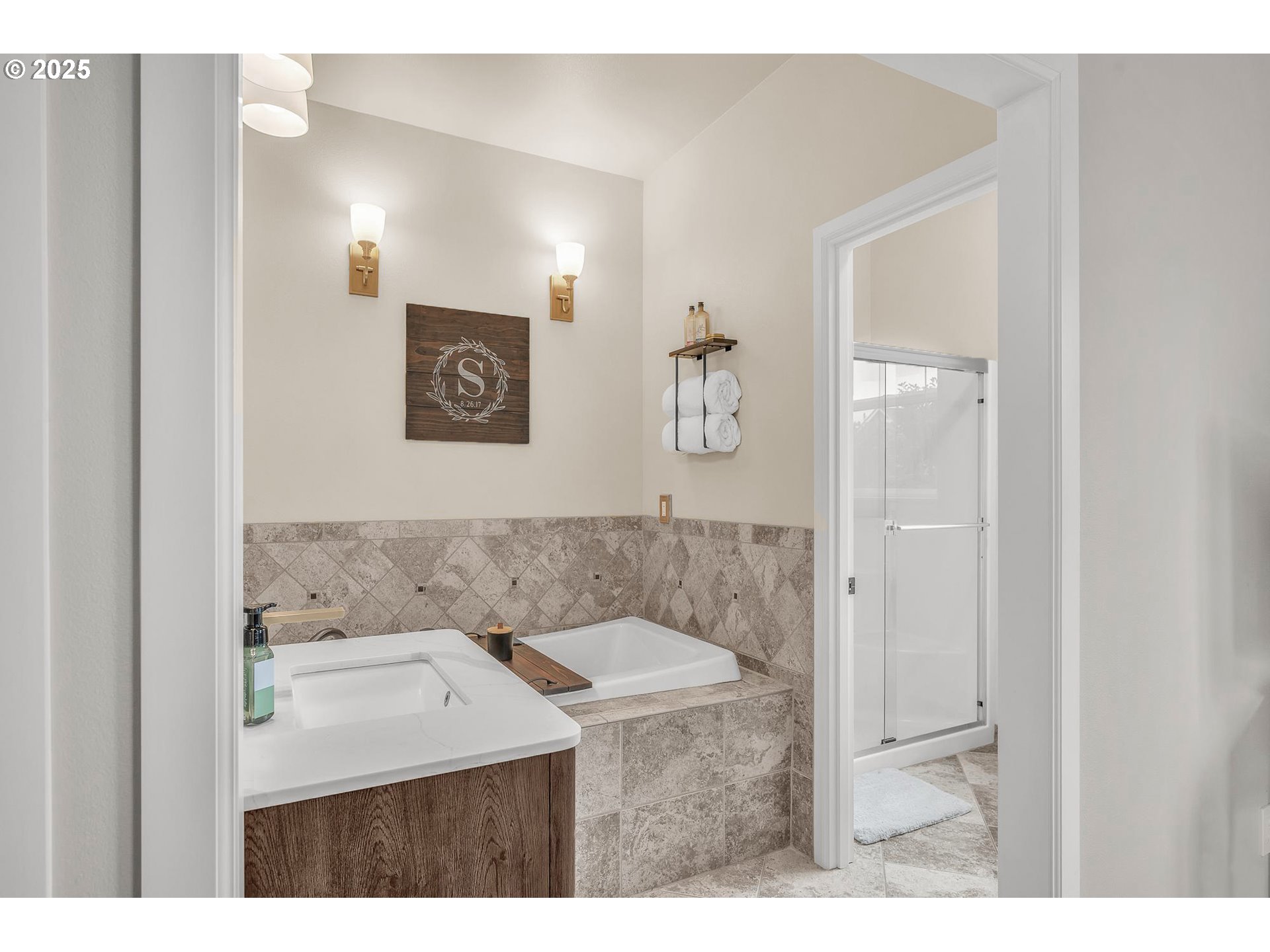 35120 Burt Road St. Helens, OR 97051 - Photo 12 of 27 a bathroom with a sink and a mirror