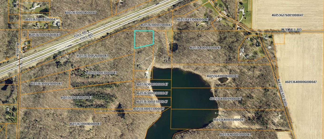 0 North Forrester Road La Porte, IN 46350 - Photo 1 of 2 a bathroom with a shower and a toilet