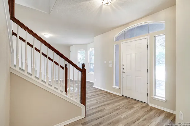 a view of an entryway