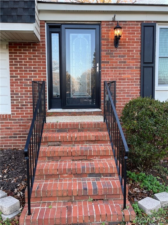 3809 Cresthill Road Chester, VA 23831 - Photo 3 of 44 a view of entryway with a front door